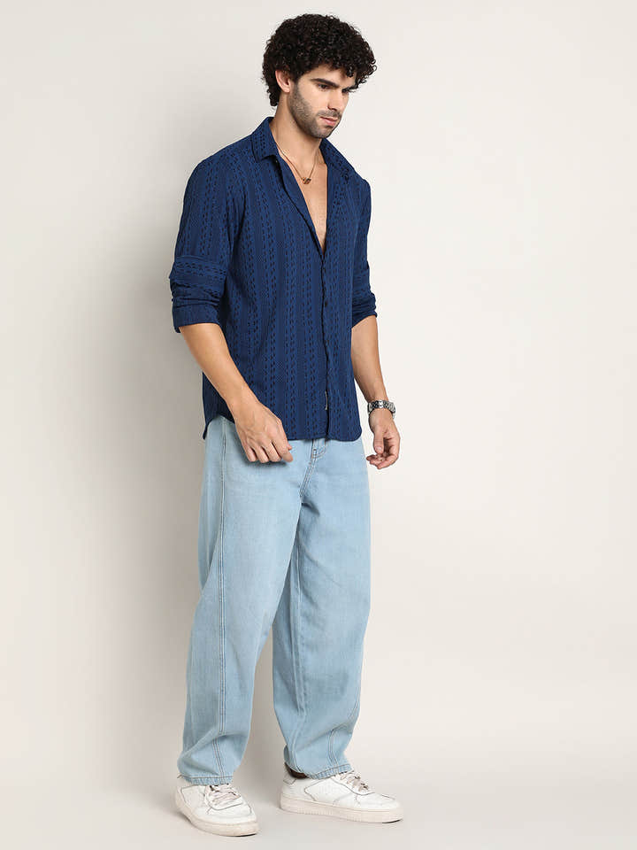 Chevron-Loop Shirt