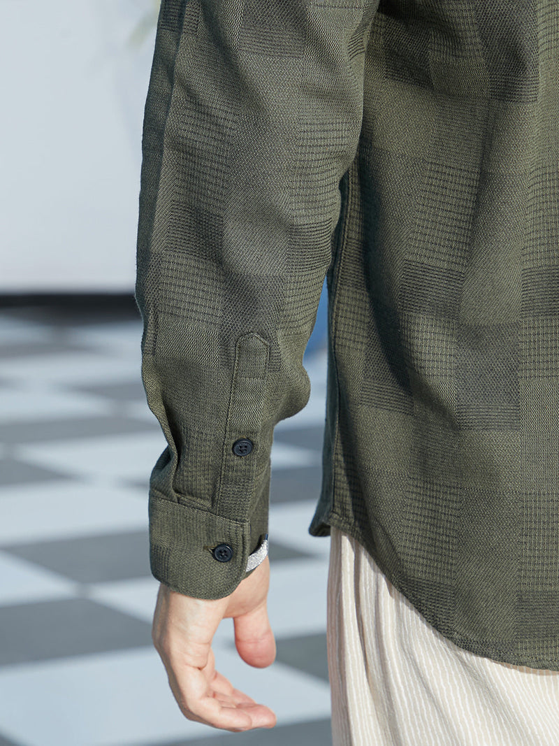 Mandarin Utility Shirt