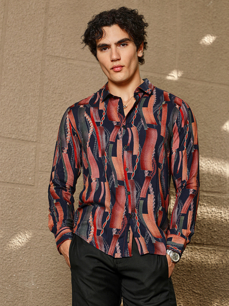 Echo-Stroked Shirt