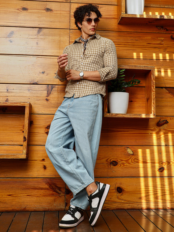 Micro-Plaid Shirt