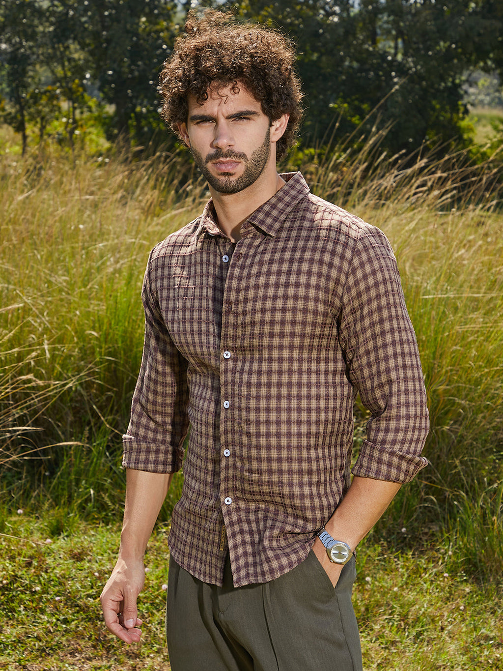 Bi-Check Shirt