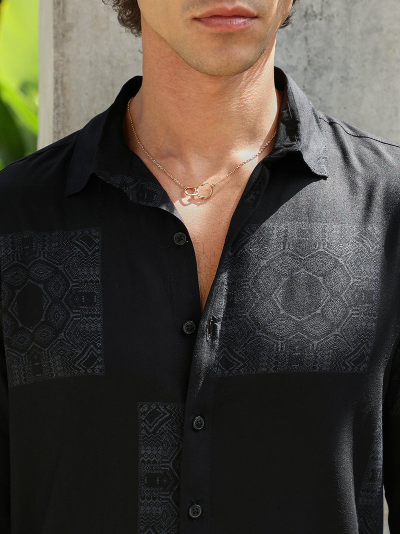 Kaleidoscope Imprint Shirt