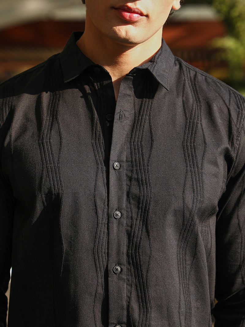 Swirl-Tactile Shirt