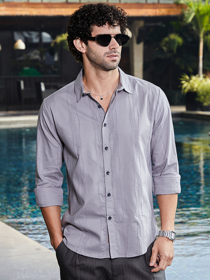 Swirl-Tactile Shirt