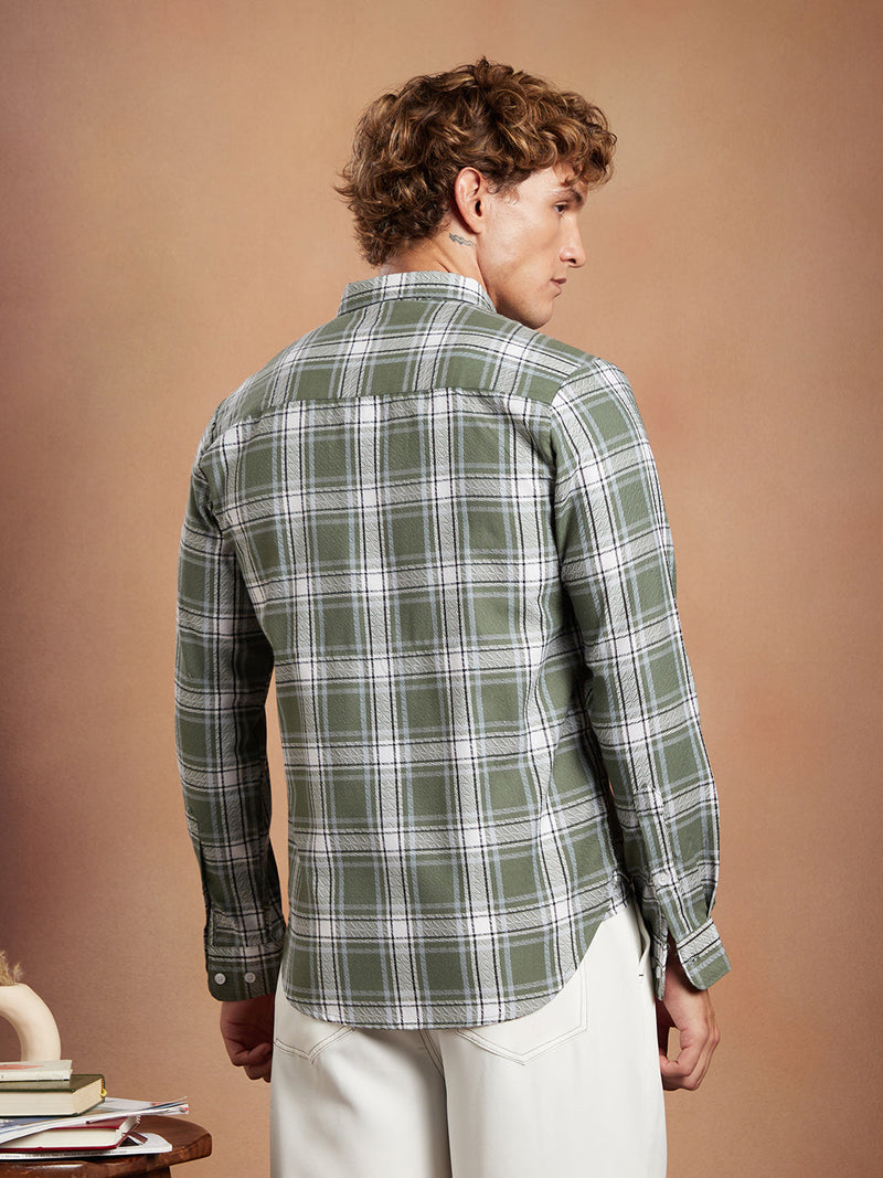 Halo-Check Regular Shirt