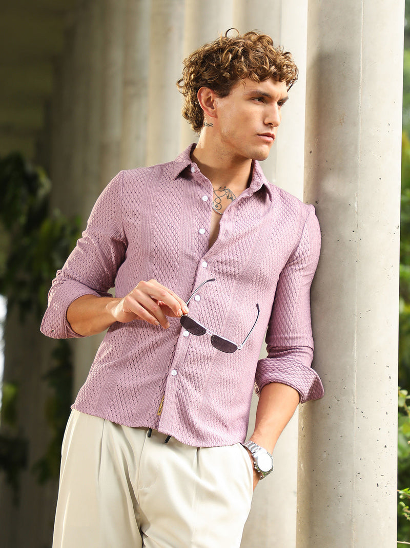 Marquise-Panel Tactile Shirt
