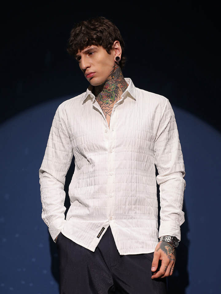 Grid-Tactile Shirt