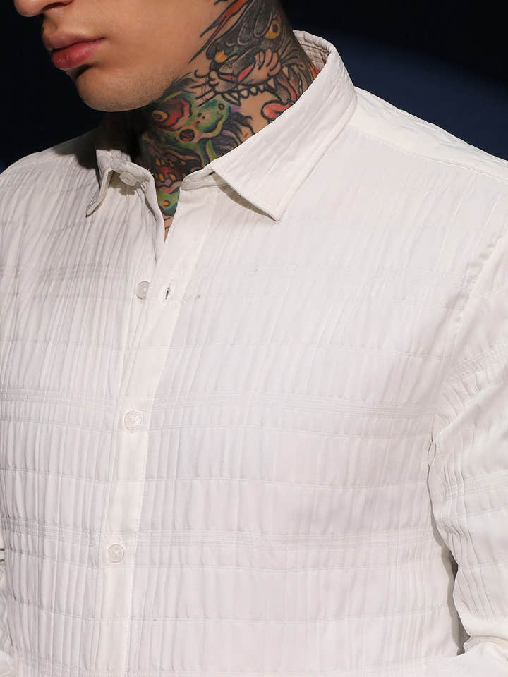 Grid-Tactile Shirt