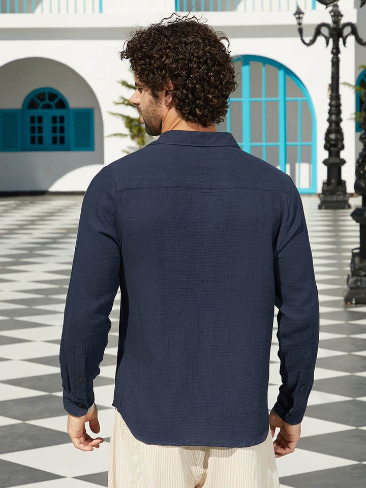 Muslin Breezy-Weave Shirt