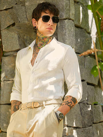 Muslin Breezy-Weave Shirt