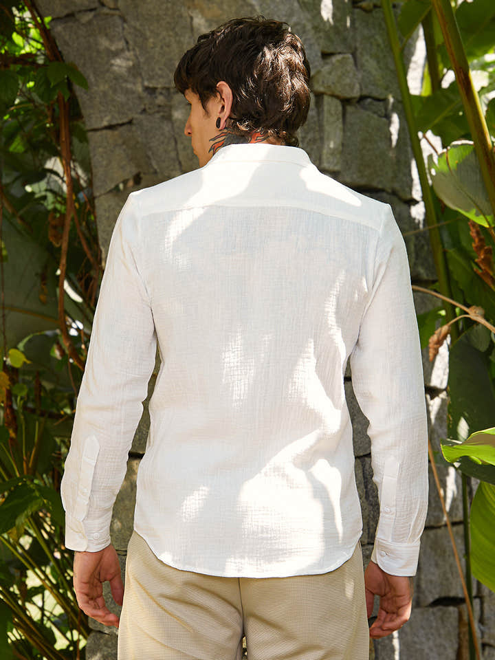 Muslin Breezy-Weave Shirt