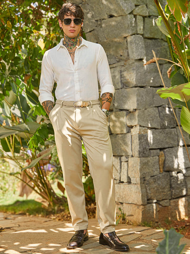 Muslin Breezy-Weave Shirt