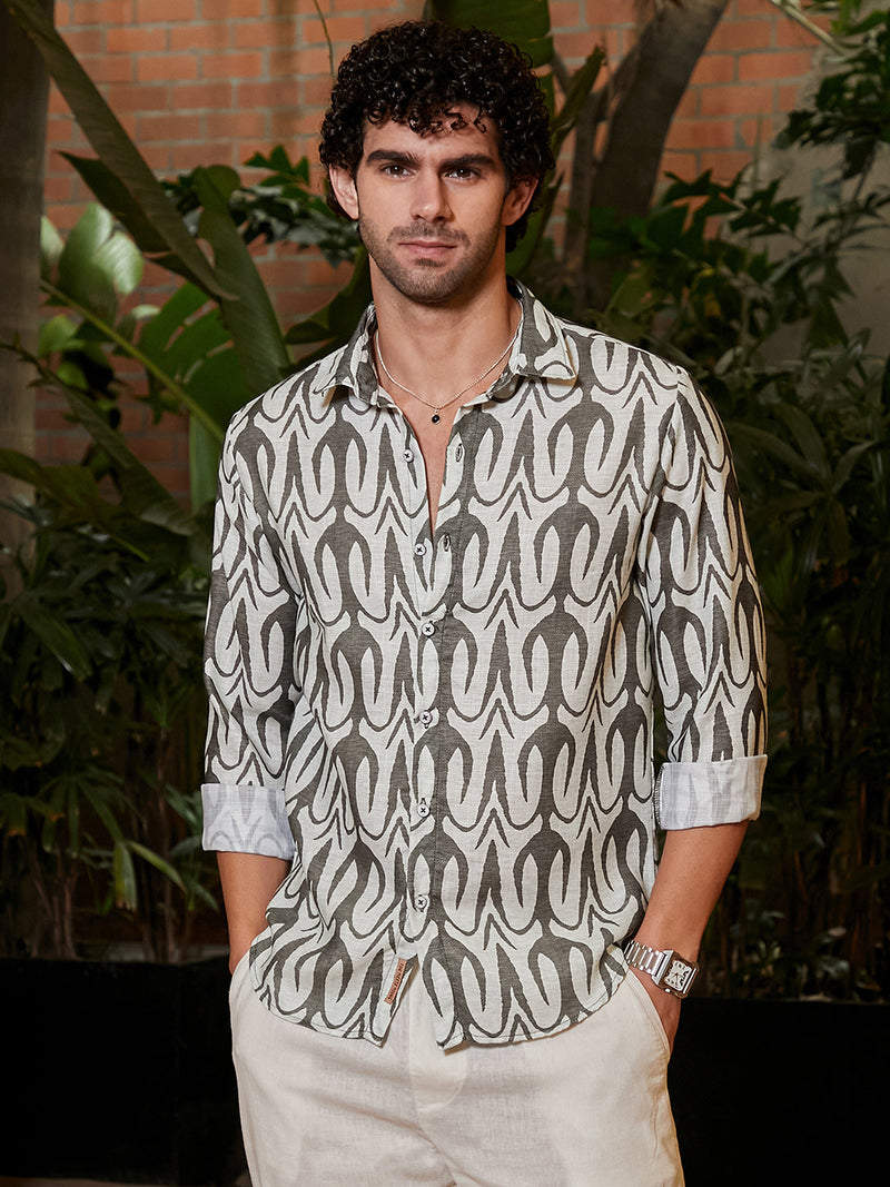 Trident Imprint Shirt