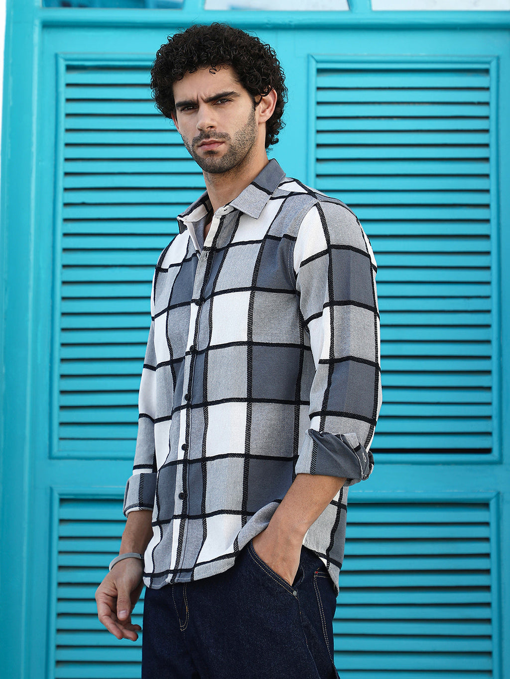 Outlined-Buffalo Regular Shirt