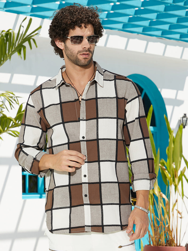 Outlined-Buffalo Regular Shirt