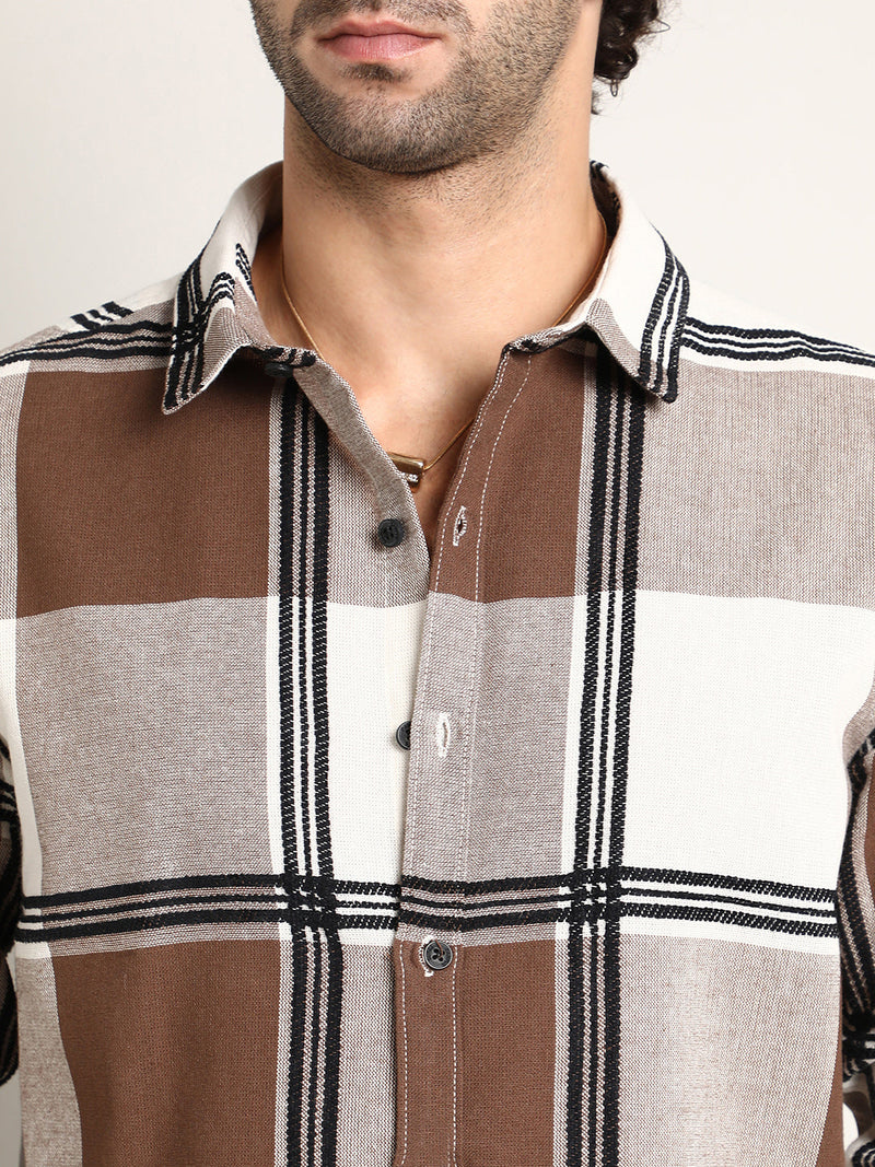 Overlap Buffalo Shirt