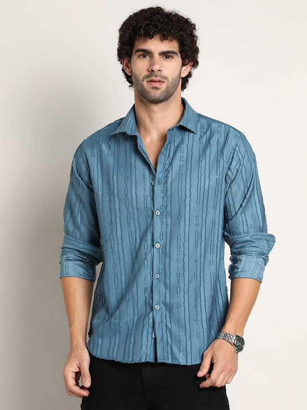 Ripple-Edge Shirt