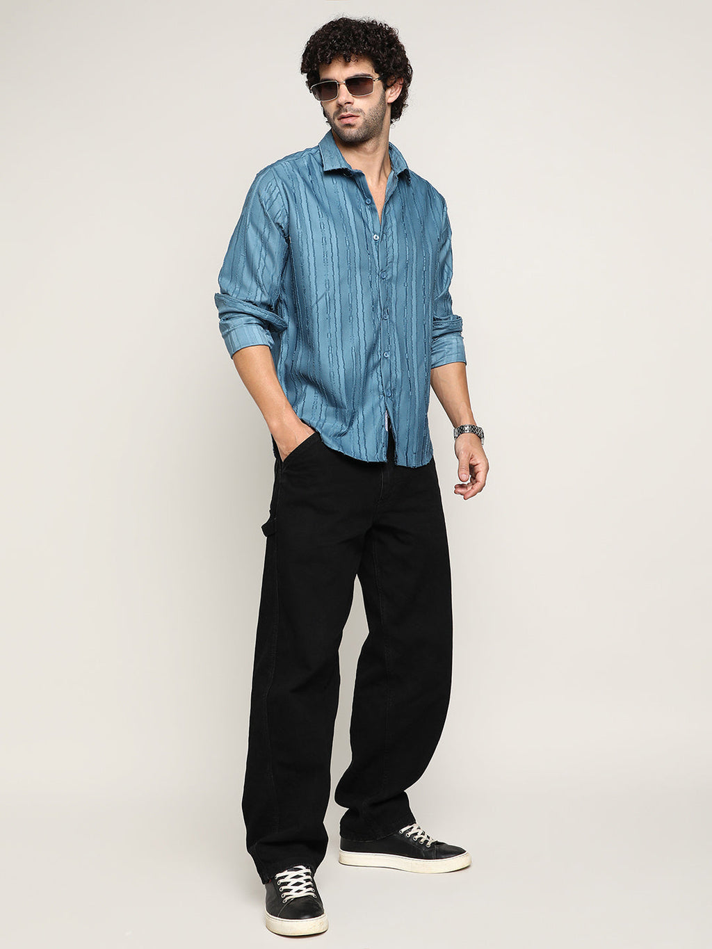 Ripple-Edge Shirt