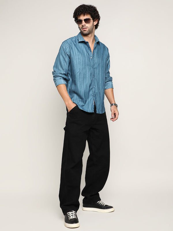 Ripple-Edge Shirt