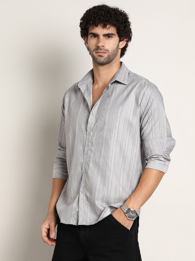 Ripple-Edge Shirt