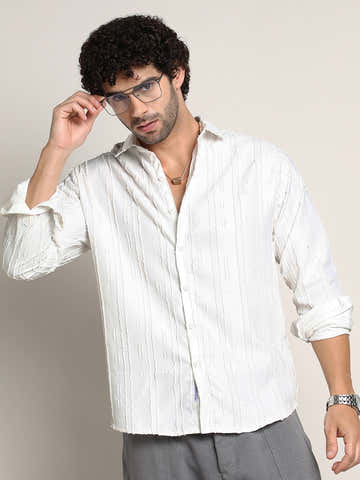 Ripple-Edge Shirt
