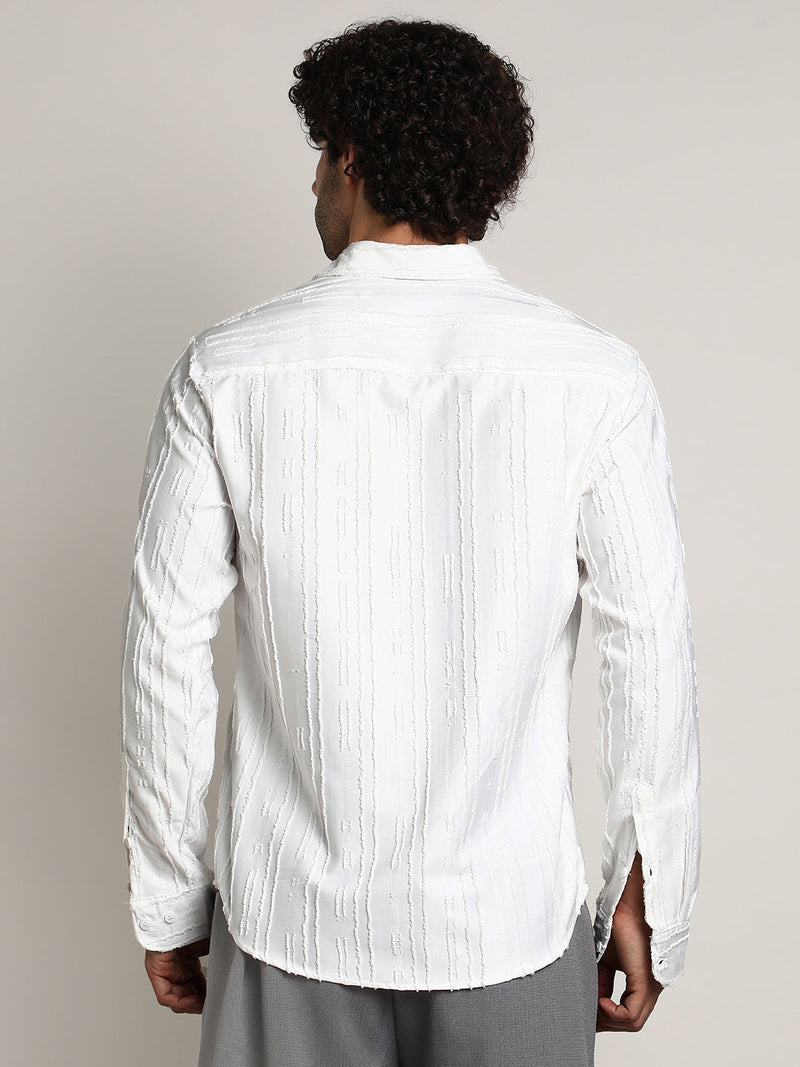 Ripple-Edge Shirt