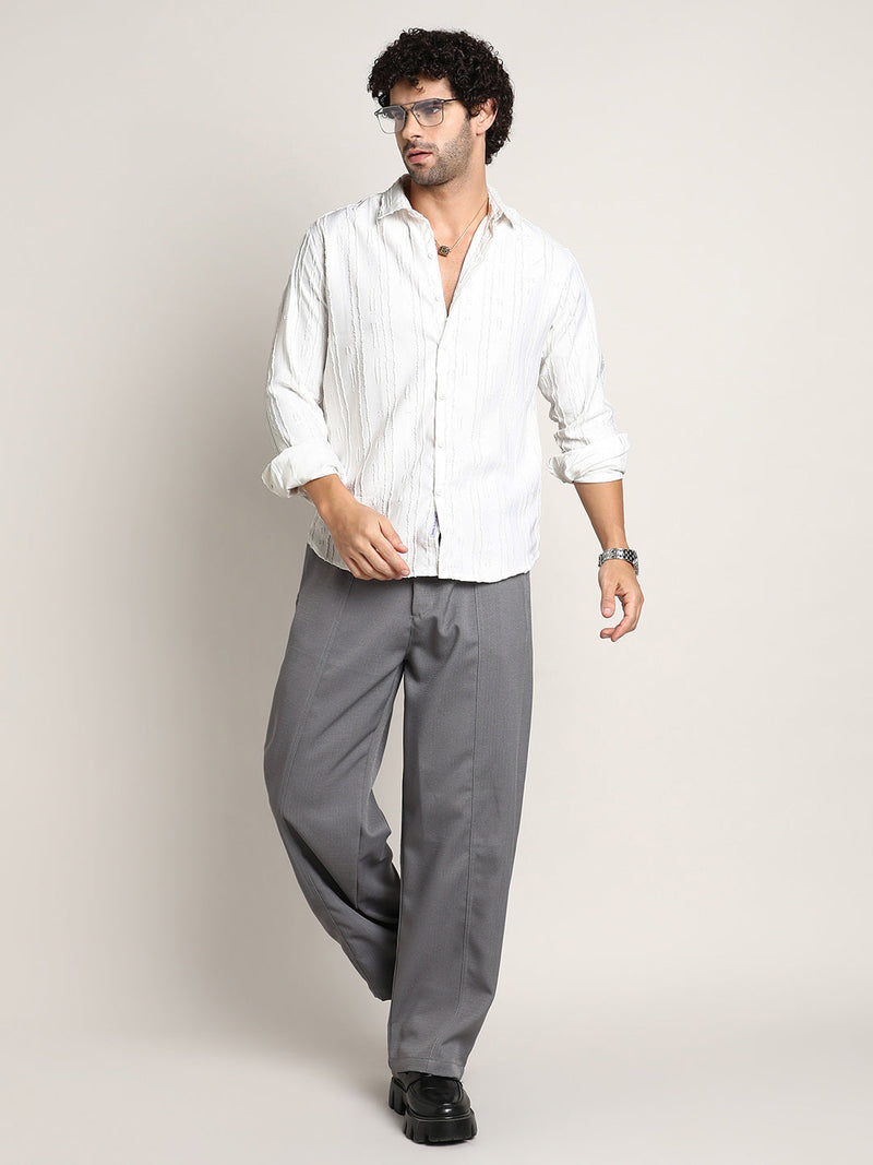Ripple-Edge Shirt