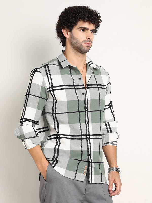 Overlap Buffalo Shirt