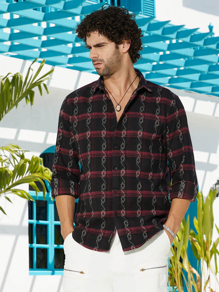 Indie-Checkered Shirt