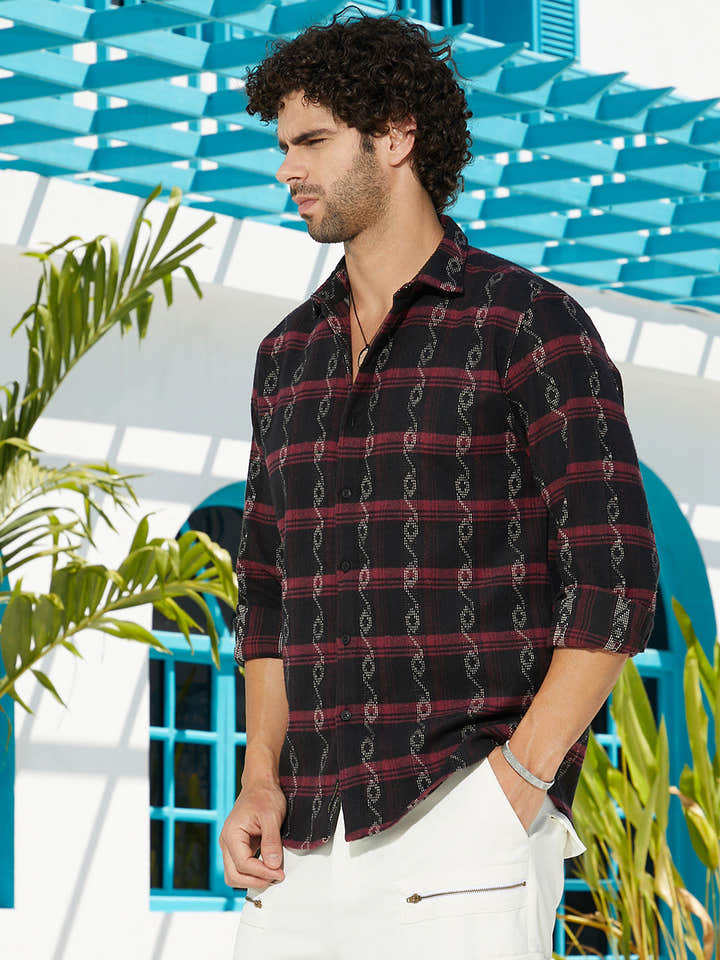 Indie-Checkered Shirt