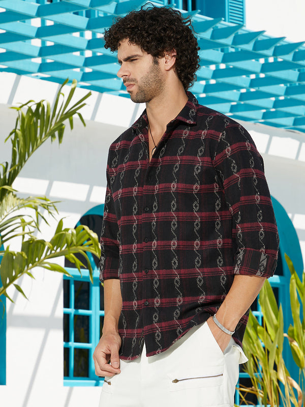 Indie-Checkered Shirt