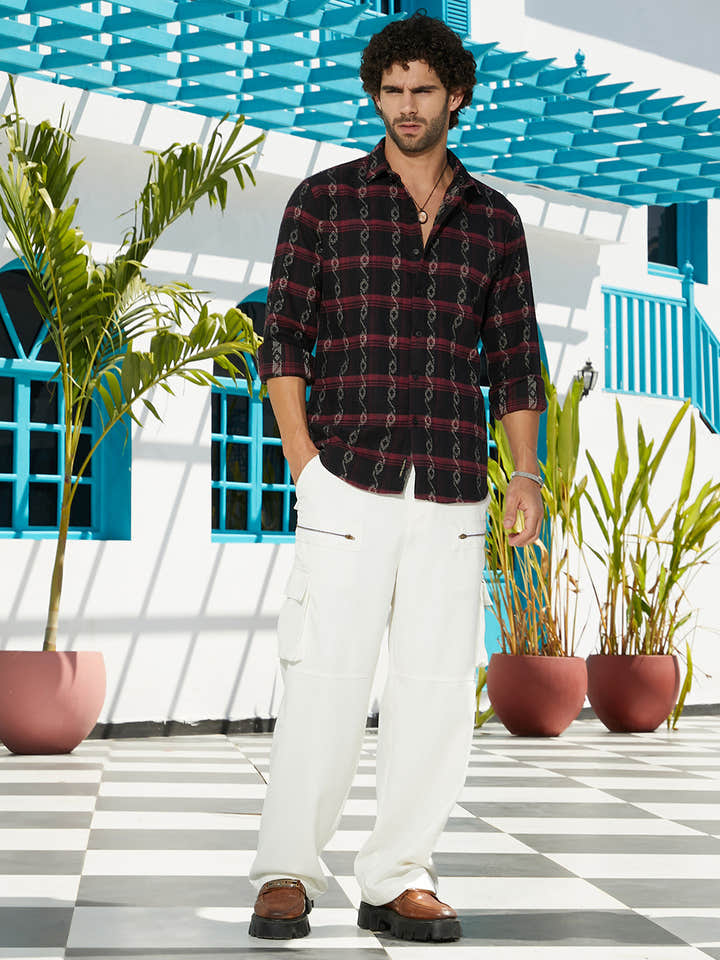 Indie-Checkered Shirt