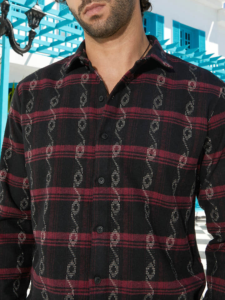 Indie-Checkered Shirt