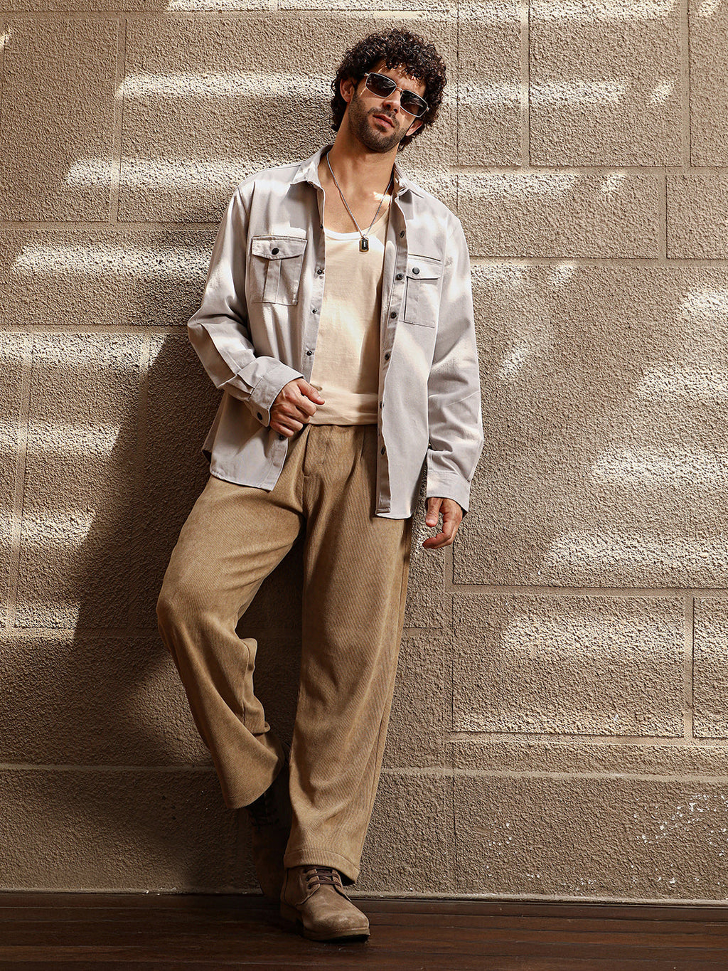 Safari-Utility Relaxed Shirt