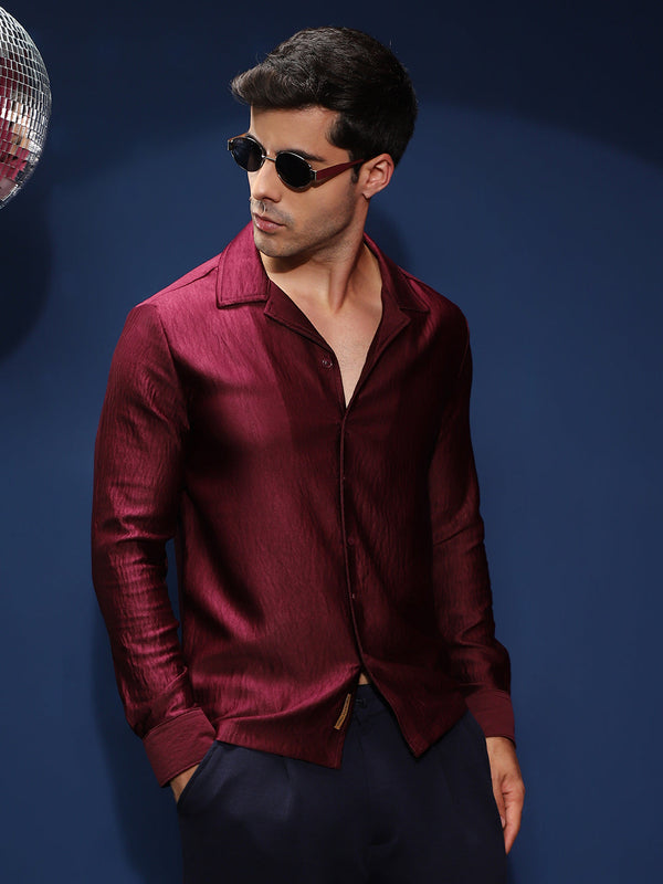 Satin Cuban Shirt