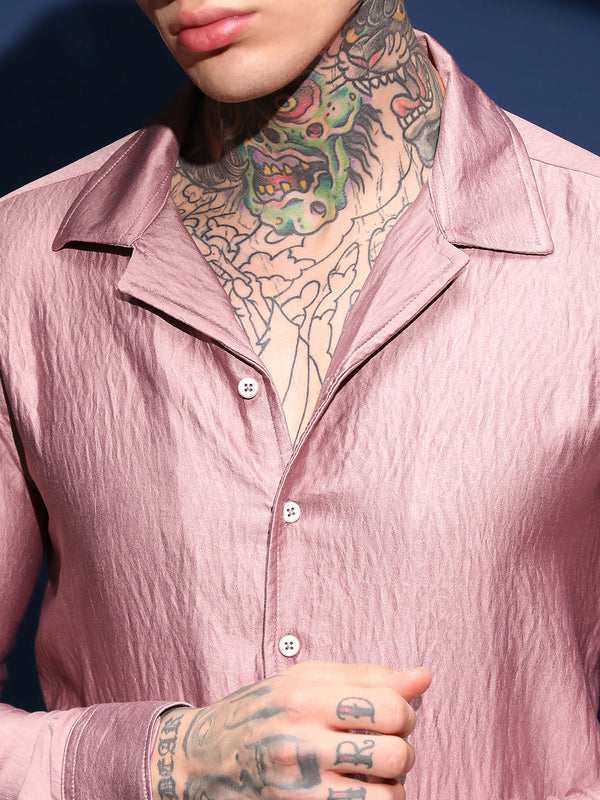 Satin Cuban Shirt