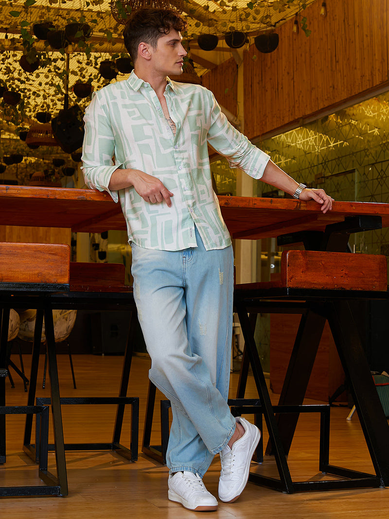 Abstract-Deco Regular Shirt