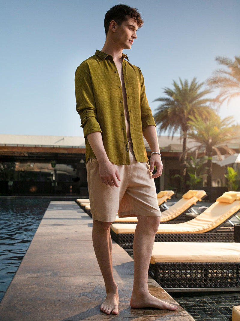 DistortÃ©-Woven Regular Shirt