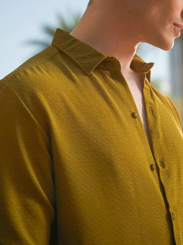 DistortÃ©-Woven Regular Shirt
