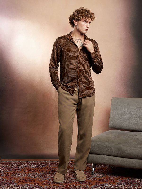 Pleated-Rhombus Shirt