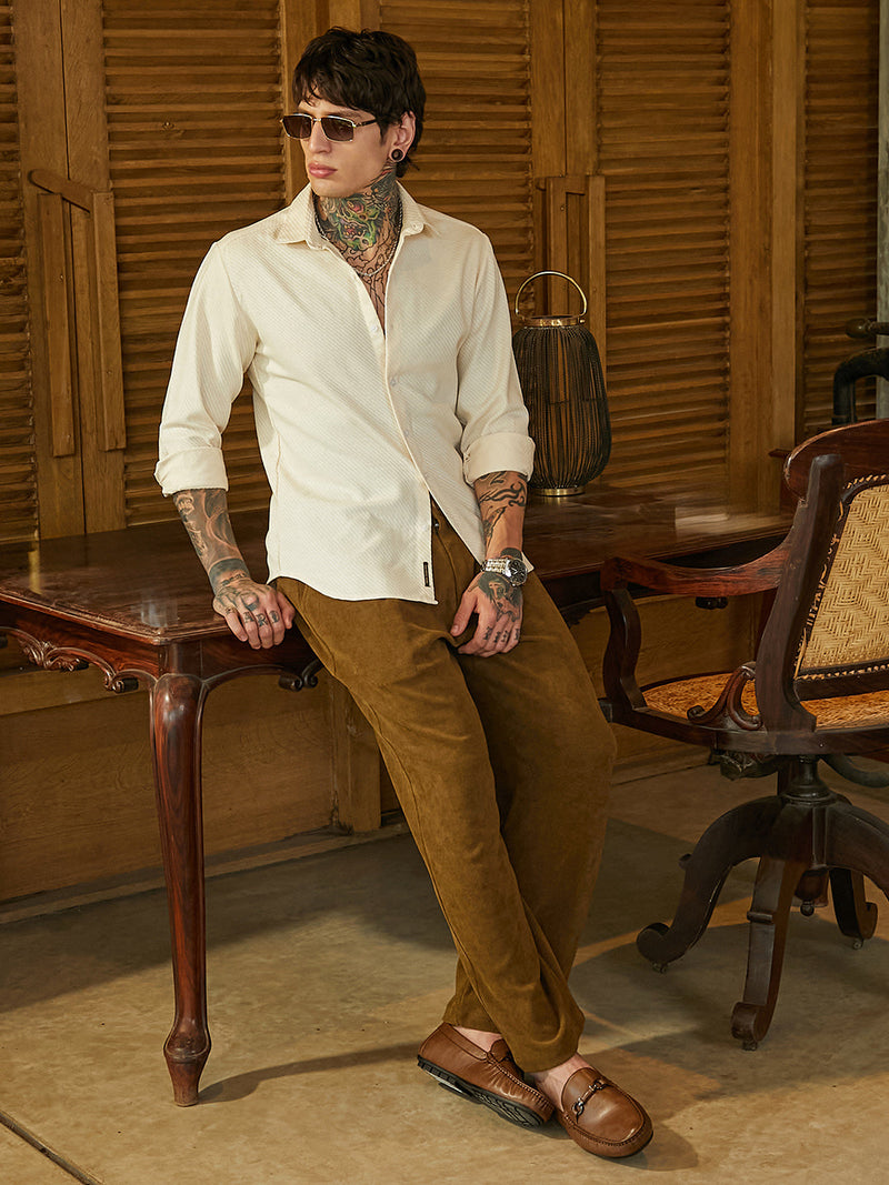 Slanted-Trough Shirt