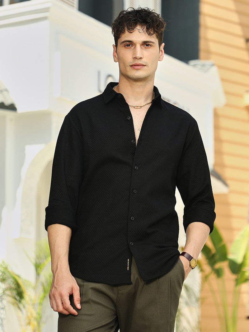 Slanted-Trough Shirt