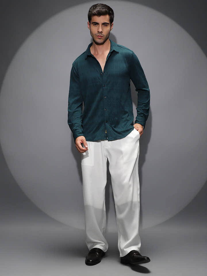 Braided-Knot Tactile Shirt