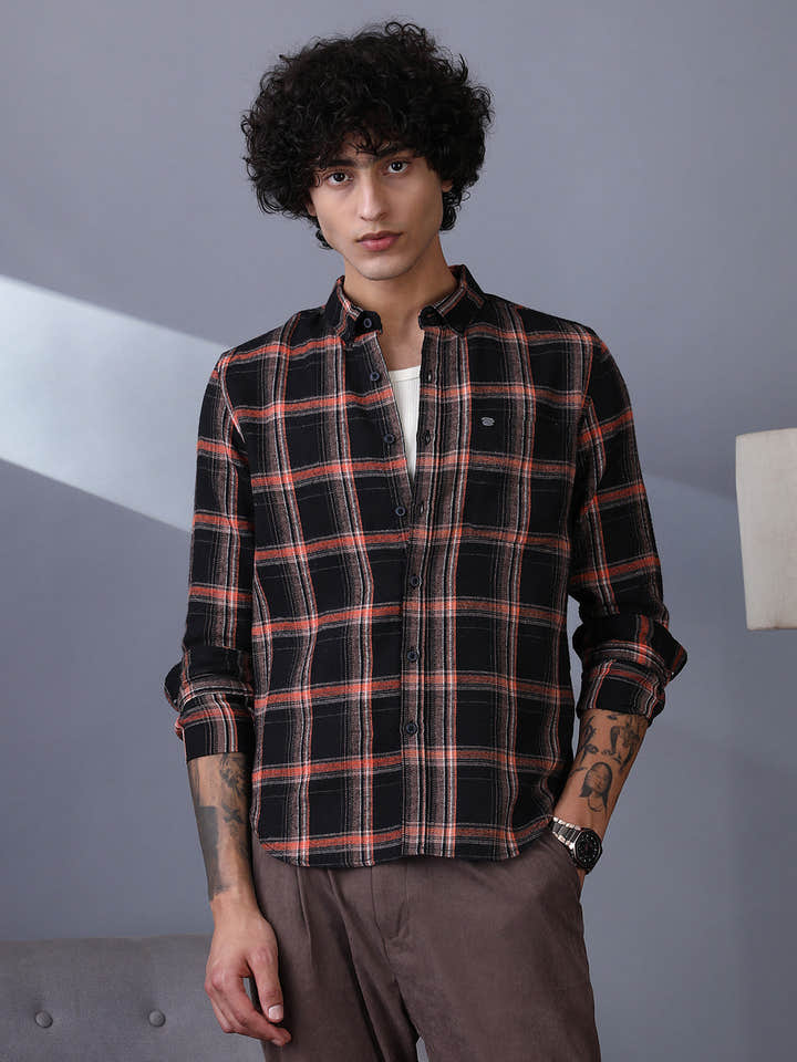 Shadow-Graph Regular Shirt