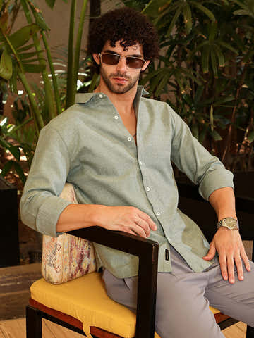 Gauzy-Woven Shirt