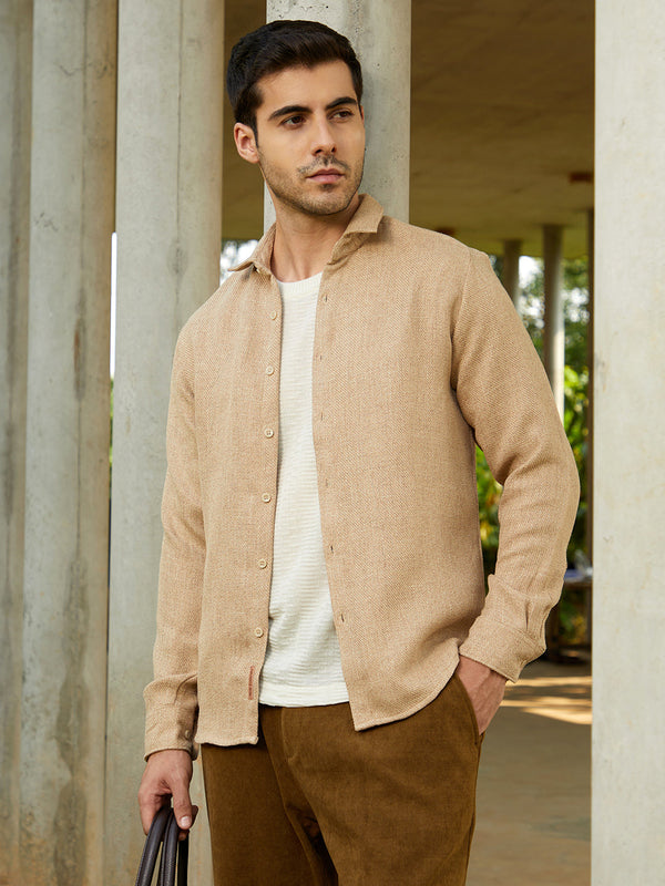 Solid Woven Shirt