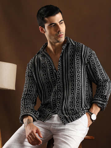 Folk-Weave Shirt