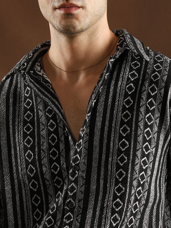 Folk-Weave Shirt