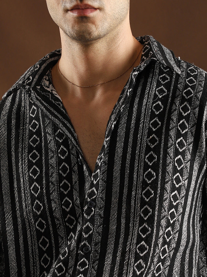 Folk-Weave Shirt