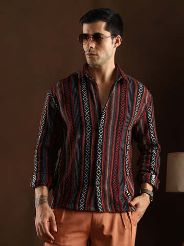 Folk-Weave Shirt